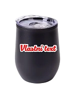 Personalizovaný termohrnek "BOWL" s vlastním textem s obrysem Personalizovaný termohrnek "BOWL" s vlastním textem s obrysem