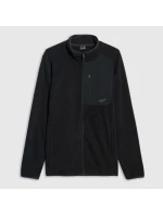 Pánský fleece s pravidelným límcem 4F 4FWAW25TFLEM414-20S