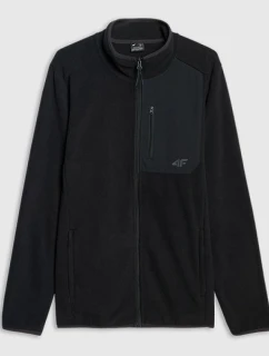 Pánský fleece s pravidelným límcem 4F 4FWAW25TFLEM414-20S