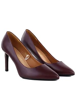 Lodičky na jehlovém podpatku bordó Sergio Leone 1339