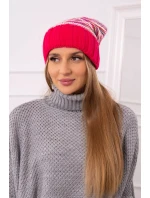 Dámská čepice Feba K330 pink neon