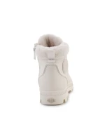 Dámské zateplené kotníkové boty Pampa Hi Snow Warm W 94380-175-M Ecru - Palladium