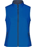 Daiber JN 1127 Dámská 2-vrstvá promo softshellová vesta 02.1127 nautic blue/navy Daiber JN 1127 Dámská 2-vrstvá promo softshellová vesta 02.1127 nautic blue/navy