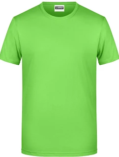 Daiber 8008 Pánské tričko z bio bavlny 02.8008 lime green
