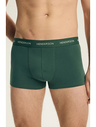 Pánské boxerky 2PAK 44521 SS26 zelená/šedá - Henderson Pánské boxerky 2PAK 44521 SS26 zelená/šedá - Henderson