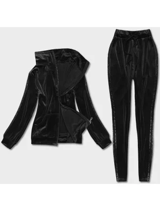 Černý komplet - mikina a legíny (YP-9968) Černý komplet - mikina a legíny (YP-9968)