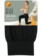 Dámské volnočasové kalhoty na jógu NUR DIE YOGA PANTS - NUR DIE - černá