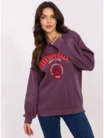 Halenka EM BL 617 15.55P tmavě fialová