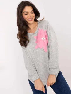 MI BL mikina M6098.05P šedá