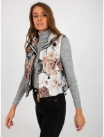 Dámská vesta RV KZ 11445.98P béžová Dámská vesta RV KZ 11445.98P béžová