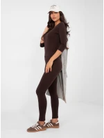 Legíny RV LG 2850.20P tmavě hnědé