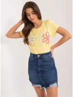 Tričko RV TS 9648.98 žlutá Tričko RV TS 9648.98 žlutá