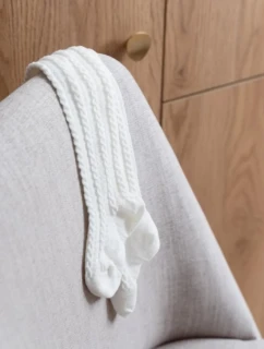 DÍVČÍ VZOROVANÉ KOSTKOVANÉ PUNČOCHÁČE JOY 071