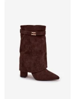 Boty na podpatku  model 219840 Step in style