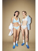 Dámská tanga ZERO Feel 2.0 Tiny tanga - BLUE - sv. modrá 00KY - SLOGGI