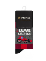 Pánské valentýnské ponožky Intenso 0549 Follow Your Passion 41-46