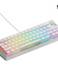 Glorious PC Gaming Race GMMK 3 Předpřipravená USB QWERTY klávesnice US English White