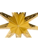DEKORACE PAPÍROVÁ HVĚZDA Š.45 CM 9 ZLATÉ RÁMEČKY dětské