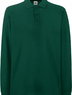 Fruit of the Loom Premium Polo LSL Piqué polo s dlouhým rukávem 16.3310 forest green