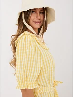 Šaty MI SK 32807 1.17P světle žlutá