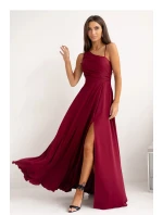 Dlouhé šaty  001420 bordó - With You