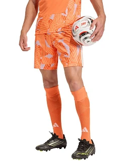 Pánské brankářské šortky adidas Tiro 26 Competition oranžové KC5345