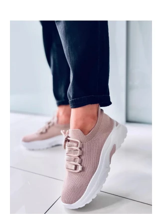 Dámská sportovní obuv MS6003 / 167285 Béžová s bílou - Mellisa Dámská sportovní obuv MS6003 / 167285 Béžová s bílou - Mellisa