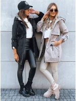 Dámská přechodná bunda parka STARK STYLE šedá FashionStreet TY3857