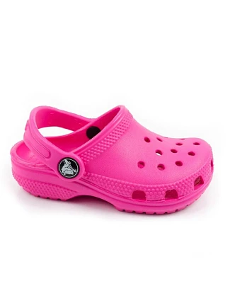 Dětské sandály Crocs Classic Clog T, růžové, pohodlné, módní Dětské sandály Crocs Classic Clog T, růžové, pohodlné, módní
