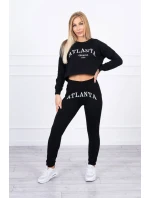 Atlanta tištěná sada černá