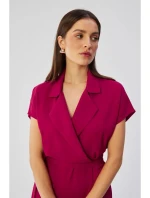 Košilové šaty S363 švestkové - Stylove Košilové šaty S363 švestkové - Stylove