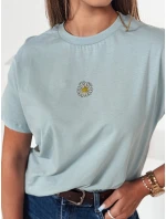 Dámské tričko FLORTA modré FashionStreet RY2557