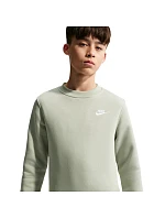 Dětská mikina Nike Sportswear Club Fleece Light Green FD3006 304 Dětská mikina Nike Sportswear Club Fleece Light Green FD3006 304