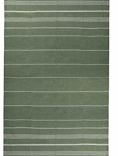 The One Towelling Hamam Sultan Hamam ručník "Sultan" 48.1019 olive green/white