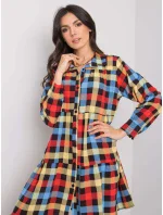 Šaty DHJ SK 12808.64P černá a červená Šaty DHJ SK 12808.64P černá a červená