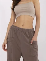 Tepláky RV DR 9719.86 hnědé