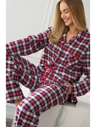 Pyžamo 2475 Roxy PR Červená - L&L