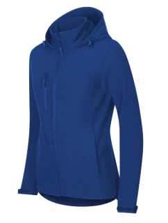 Trail softshellová bunda dámská královská modrá