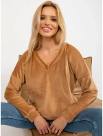 Mikina RV BL 8441.07P velbloud