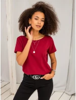 Tričko RV TS 4662.86 kaštanová Tričko RV TS 4662.86 kaštanová