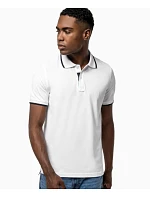 Kariban K 245 Pánské kontrastní piqué polo 20.K245 white/navy/white Kariban K 245 Pánské kontrastní piqué polo 20.K245 white/navy/white