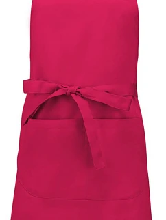 Kariban K 890 Zástěra s laclem "Sommelier" 20.K890 fuchsia