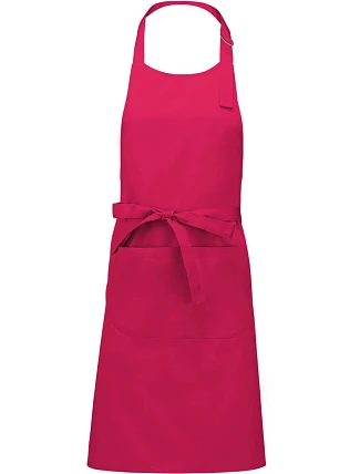 Kariban K 890 Zástěra s laclem "Sommelier" 20.K890 fuchsia Kariban K 890 Zástěra s laclem "Sommelier" 20.K890 fuchsia