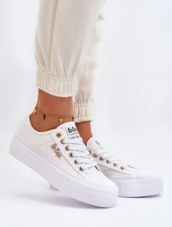 Bílé Dámské Tenisky na Platformě Lee Cooper LCW-24-31-2725