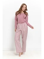 3620 DÁMSKÉ DLOUHÉ PYŽAMO LORI S–XL