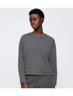 Cozy Comfort Top Quilted - GRAY - TRIUMPH GRAY - TRIUMPH