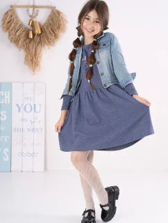 Knittex DR 2414 Lumi kabaretní punčocháče 122-158