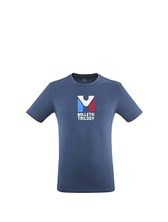 Tričko MILLET M Chamonix Tri Ts Ss tmavě modré