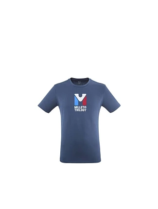 Tričko MILLET M Chamonix Tri Ts Ss tmavě modré Tričko MILLET M Chamonix Tri Ts Ss tmavě modré