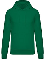 Kariban K 4027 Pánská eco-friendly mikina s kapucí 20.4027 kelly green